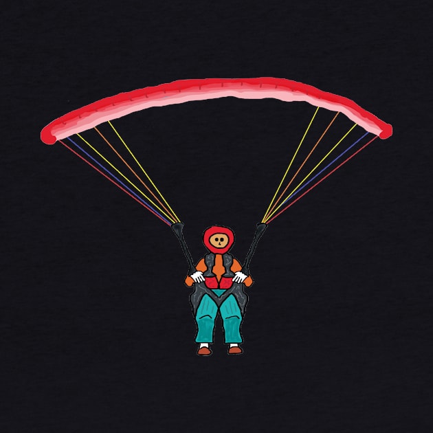 Paragliding by Mark Ewbie